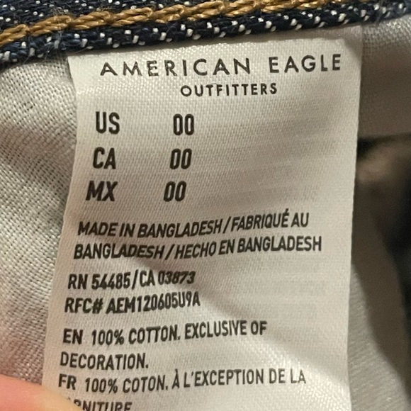 American eagle mom short size 00 - Picture 4 of 6